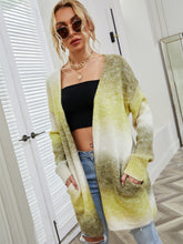Load image into Gallery viewer, Gradient Open Front Cardigan Sweater