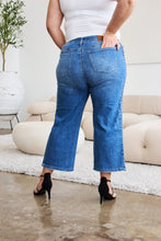 Load image into Gallery viewer, Judy Blue Full Size Braid Side Detail Wide Leg Jeans | Blue Jeans