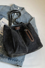 Load image into Gallery viewer, Vintage Medium Denim Tote Bag