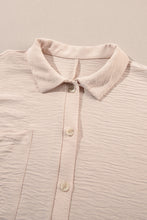 Load image into Gallery viewer, Apricot Half Button Collared Loose Romper
