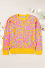 Load image into Gallery viewer, Sweater | Contrast Long Sleeve Sweater