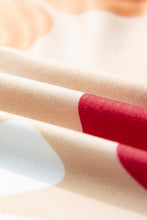 Load image into Gallery viewer, Apricot Flower Print Bubble Sleeve Tee | Tops/Tops & Tees