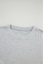 Load image into Gallery viewer, Gray Tunic Top & Slimming Shorts Set