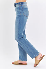 Load image into Gallery viewer, Judy Blue Full Size High Waist Straight Jeans | Blue Jeans