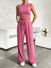Load image into Gallery viewer, Activewear Set | Mock Neck Top and Drawstring Pants Set