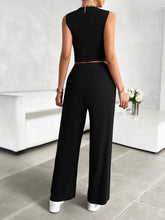 Load image into Gallery viewer, Activewear Set | Mock Neck Top and Drawstring Pants Set