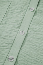 Load image into Gallery viewer, Loose Romper | Spinach Green Half Button Collared