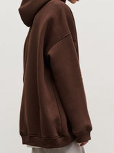 Load image into Gallery viewer, Pocketed Long Sleeve Hoodie | Dropped Shoulder