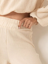 Load image into Gallery viewer, Top & Pants Set | Off Shoulder Long Sleeve Pants Set