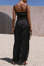 Load image into Gallery viewer, Wide Leg Pants Set | Ruffled Sleeveless Top and Pants