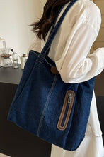 Load image into Gallery viewer, Vintage Medium Denim Tote Bag