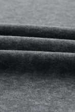 Load image into Gallery viewer, Gray Mineral Wash Kangaroo Pocket Drawstring Pullover Hoodie | Tops/Sweatshirts & Hoodies