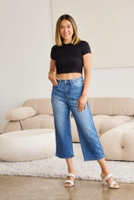 Load image into Gallery viewer, Judy Blue Full Size Braid Side Detail Wide Leg Jeans | Blue Jeans