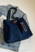 Load image into Gallery viewer, Vintage Medium Denim Tote Bag