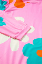 Load image into Gallery viewer, Rose Cute Flower Print Bracelet Sleeve Top | Tops/Tops & Tees