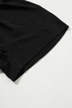 Load image into Gallery viewer, Black Half Button Collared Loose Romper | Bottoms/Jumpsuits & Rompers