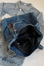 Load image into Gallery viewer, Vintage Medium Denim Tote Bag