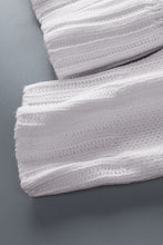 Load image into Gallery viewer, White V neck Drop Shoulder Sweater