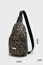 Load image into Gallery viewer, Leopard Print PU Sling Bag | Shoes & Bags/Crossbody Bags