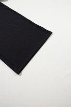 Load image into Gallery viewer, Black Deep V Pleated Crisscross Wide Leg Backless Jumpsuit | Bottoms/Jumpsuits & Rompers