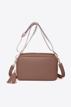 Load image into Gallery viewer, Leather Tassel Cross Body Satchel Bag