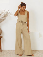 Load image into Gallery viewer, Top & Pants Set | Square Neck Sleeveless Pants Set