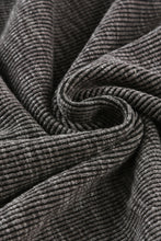 Load image into Gallery viewer, Gray Ribbed Elastic Waist Romper