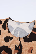 Load image into Gallery viewer, Mini Dress | Leopard Print Bubble Sleeve Loose Knit