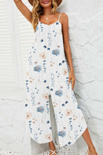 Load image into Gallery viewer, Jumpsuit | Printed Scoop Neck Wide Leg Jumpsuit