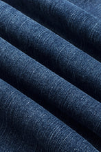 Load image into Gallery viewer, Blue Distressed Button Fly High Waist Skinny Jeans | Bottoms/Jeans