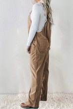 Load image into Gallery viewer, Wide Strap Overalls | Square Neck Pocketed Overalls