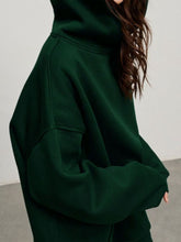 Load image into Gallery viewer, Pocketed Long Sleeve Hoodie | Dropped Shoulder