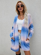 Load image into Gallery viewer, Gradient Open Front Cardigan Sweater