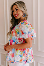 Load image into Gallery viewer, Sky Blue Parisian Avenue Babydoll Top | Tops/Blouses & Shirts