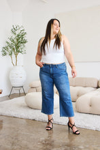 Load image into Gallery viewer, Judy Blue Full Size Braid Side Detail Wide Leg Jeans | Blue Jeans