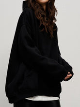 Load image into Gallery viewer, Pocketed Long Sleeve Hoodie | Dropped Shoulder