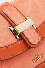 Load image into Gallery viewer, Fashion Accessory-Nicole Lee USA Croc Embossed Crossbody Bag | Shoes & Bags/Handbags