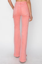 Load image into Gallery viewer, RISEN Pink Jeans | High Rise Side Slit Cargo Jeans