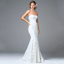 Load image into Gallery viewer, Mermaid Beach Wedding Dress-Backless Sweetheart Wedding Gown | Wedding Dresses