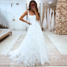 Load image into Gallery viewer, Beach Wedding Dress-Bohemian Lace Bridal Gown | Wedding Dresses