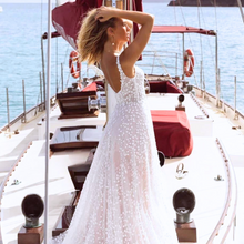 Load image into Gallery viewer, Bohemian Wedding Dress-Lace Wedding Dress Bridal Gown | Wedding Dresses