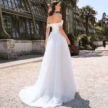 Load image into Gallery viewer, Off the Shoulder Wedding Dress-A Line Sweetheart Bridal Gown | Wedding Dresses