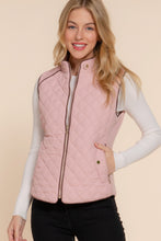 Load image into Gallery viewer, Quilted Vest in Elegant Beige Pink