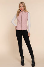 Load image into Gallery viewer, Quilted Vest in Elegant Beige Pink