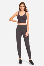 Load image into Gallery viewer, Womens Activewear-Deep V-Neck Crop Sports Bra | Activewear/Activewear Sets