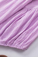 Load image into Gallery viewer, Womens Blouse-Dropped Shoulder V-Neck Blouse | Tops/Blouses & Shirts