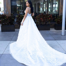 Load image into Gallery viewer, Princess Wedding Dress-Floral Lace Princess Wedding Gown | Wedding Dresses