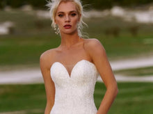 Load image into Gallery viewer, Mermaid Wedding Dress-Elegant Mermaid Strapless Bridal Gown | Wedding Dresses