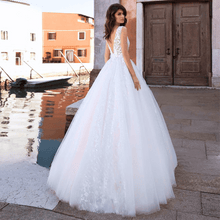 Load image into Gallery viewer, Lace Wedding Dress-A Line Bridal Wedding Gown | Wedding Dresses