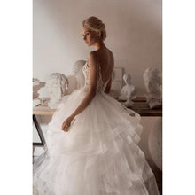 Load image into Gallery viewer, Beach Wedding Dress- Ruffles Bridal Gown | Wedding Dresses
